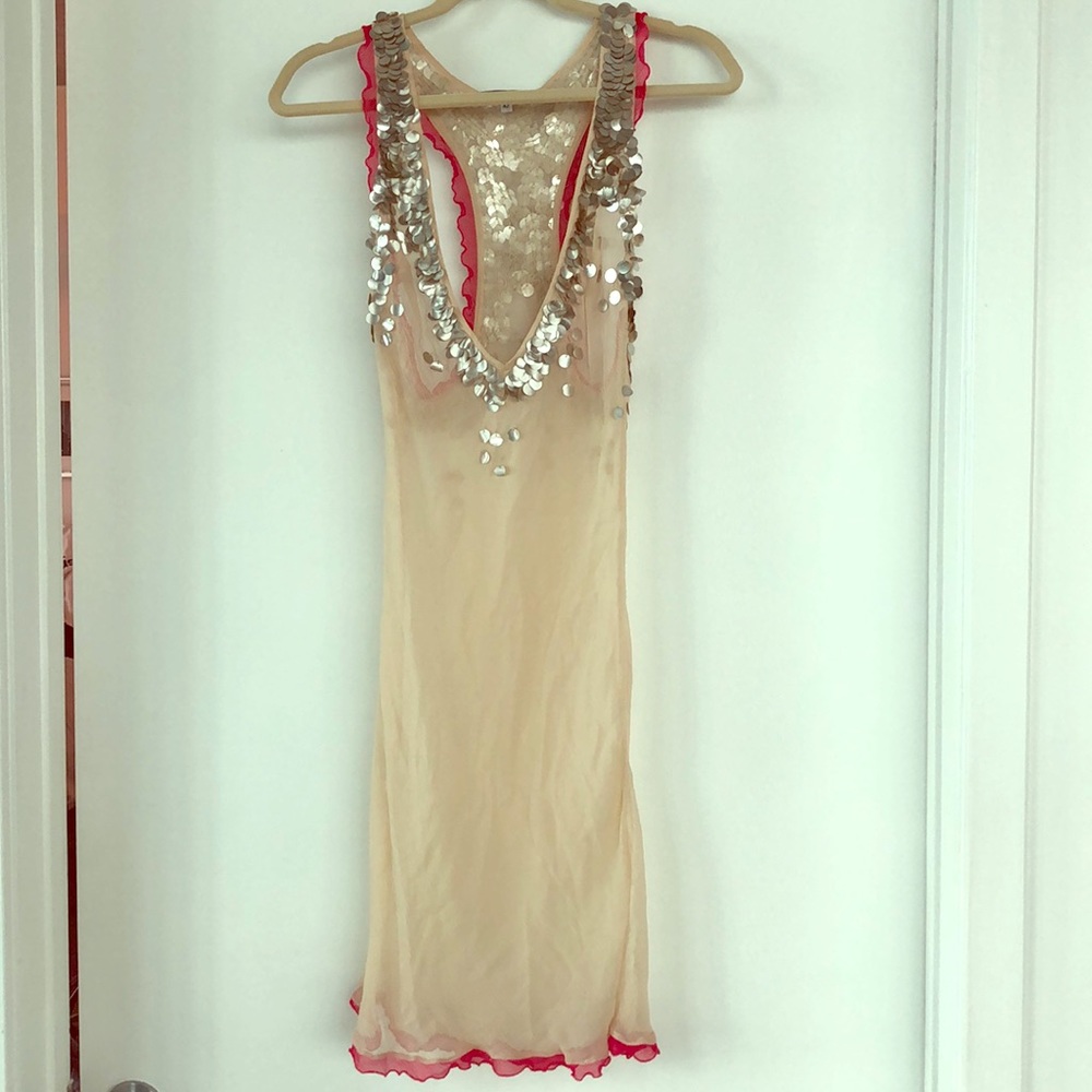 Patrizia Pepe sheer dress/tunic